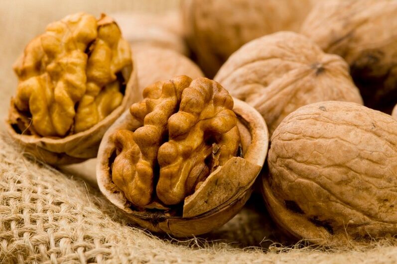 walnuts for the treatment of osteochondrosis