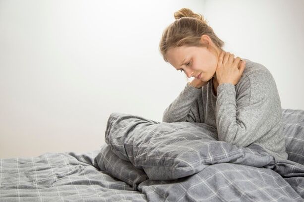 neck pain with cervical osteochondrose