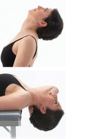 neck gymnastics for osteochondrosis