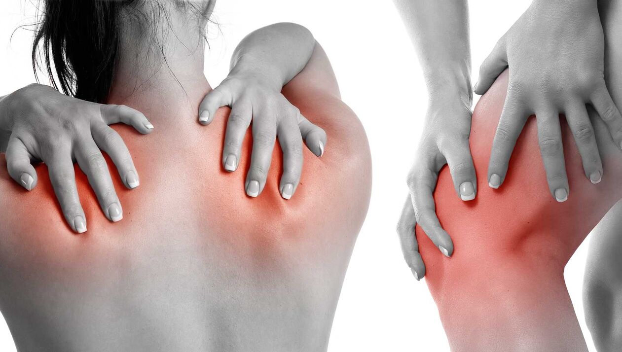 Joint pain due to arthritis
